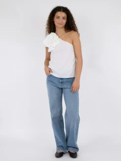 NEO NOIR Kelina Rose Top White