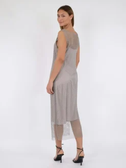 NEO NOIR Loreen Stone Dress Silver