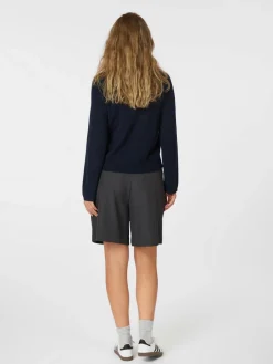 NEO NOIR Nika Structure Shorts Dark Grey