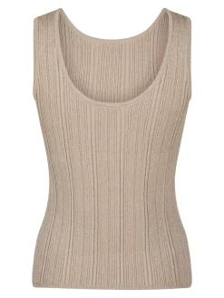 NEO NOIR Ollie Knit top Sand