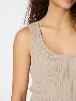 NEO NOIR Ollie Knit top Sand