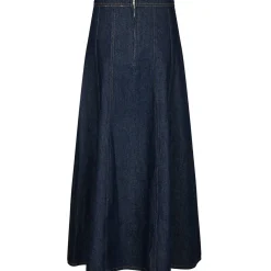 NEO NOIR Raya Denim Skirt Dark Blue