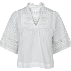 NEO NOIR Siama Voile Blouse White