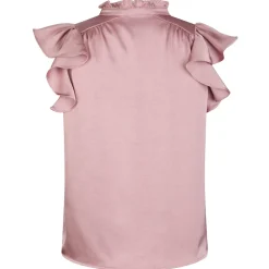 NEO NOIR Stella Heavy Blouse Evening Rose