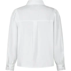 NEO NOIR Tilly C Poplin Shirt White