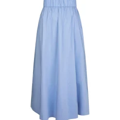 NEO NOIR Yara Poplin Skirt Sky Blue