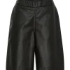 NOTYZ Leather Shorts Black 11391