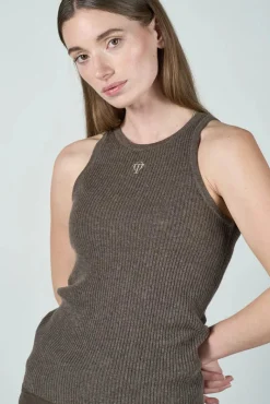 O'TAY Callie Top Murky Brown