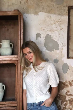 OTAY Felicia Blouse White