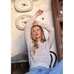 O'TAY Frankie Blouse Tallow