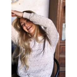 O'TAY Frankie Blouse Tallow