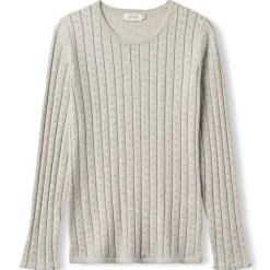 O'TAY Kristin Blouse Light Grey