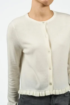 O'TAY Laila Cardigan Off White