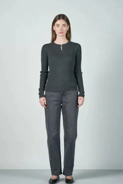 O'TAY Megan Blouse Grey