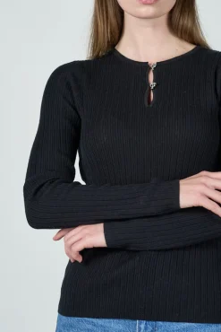 O'TAY Megan Blouse Sort