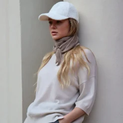 O'TAY Palma Cap Boucle Off White