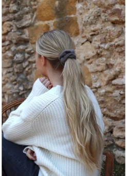 O'TAY Small Scrunchie Brownstone