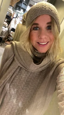 O'TAY Vibeke Scarf Walnut