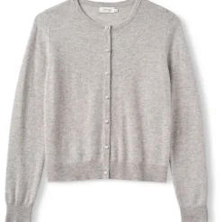O'TAY Victoria Cardigan Light Grey