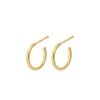 PERNILLE CORYDON Delta Hoops (guld/sølv)