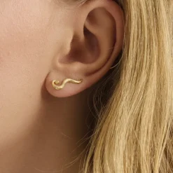 PERNILLE CORYDON Elva Ear Climbers (guld/sølv)