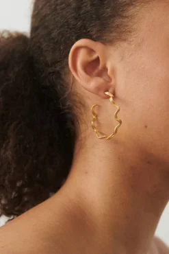 PERNILLE CORYDON Large Hellir Hoops