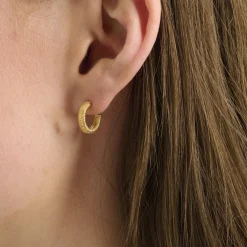 PERNILLE CORYDON Mini Sea Breeze Earrings (guld/sølv)