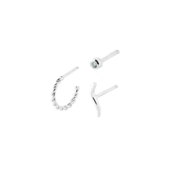 PERNILLE CORYDON Ocean Flow Earring Box (guld/sølv)