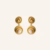 PERNILLE CORYDON Shell Flower Earrings