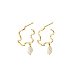 PERNILLE CORYDON Small Bay Earring (guld/sølv)