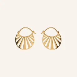 PERNILLE CORYDON Small Misty Light Earrings (guld/sølv)
