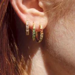PICO COPENHAGEN Aisha Earring Multi Guld