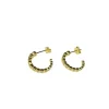PICO COPENHAGEN Alba Petit Crystal Studs Klar