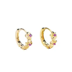 PICO COPENHAGEN Aster Hoops Purple/Lilla