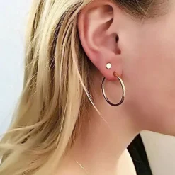 PICO COPENHAGEN Basic Large Hoops