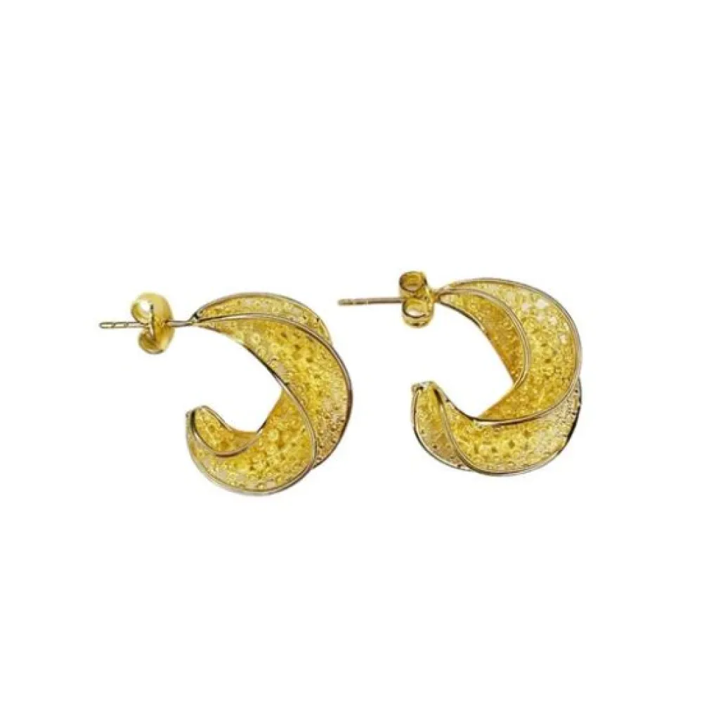 PICO COPENHAGEN Filigran Afrika Studs (guld(sølv)