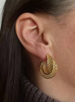 PICO COPENHAGEN Filigran Grande Afrika (guld/sølv)