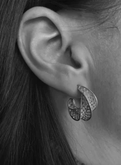 PICO COPENHAGEN Filigran Afrika Studs (guld(sølv)