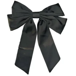 PICO COPENHAGEN Isabella Bow Barette Sort