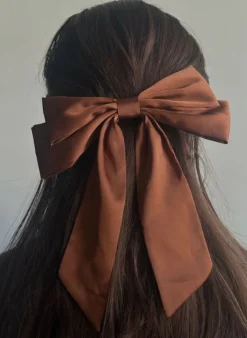 PICO COPENHAGEN Isabella Bow Barette Green