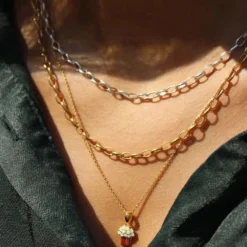 PICO COPENHAGEN Jill Necklace Guld