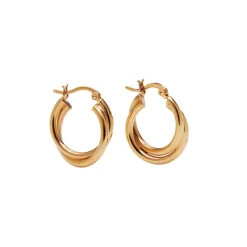 PICO COPENHAGEN Jordyn Hoops (guld/sølv)