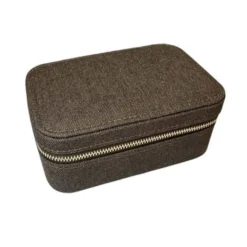 PICO COPENHAGEN Large Jewelry Box Chocolate Denim