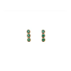 PICO COPENHAGEN Paige Crystal Studs Forrest