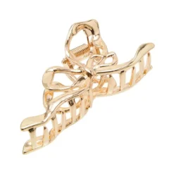 PICO COPENHAGEN Petit Metallic Bow (guld/sølv)