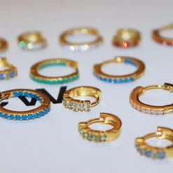 PICO COPENHAGEN Rainy Petit Hoops Multi