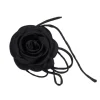 PICO COPENHAGEN Satin Rose String Black