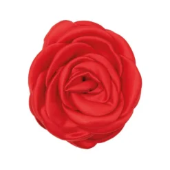 PICO COPENHAGEN Small Satin Rose Claw Red