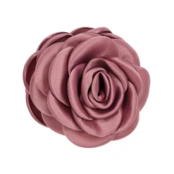 PICO COPENHAGEN Small Satin Rose Claw Plum