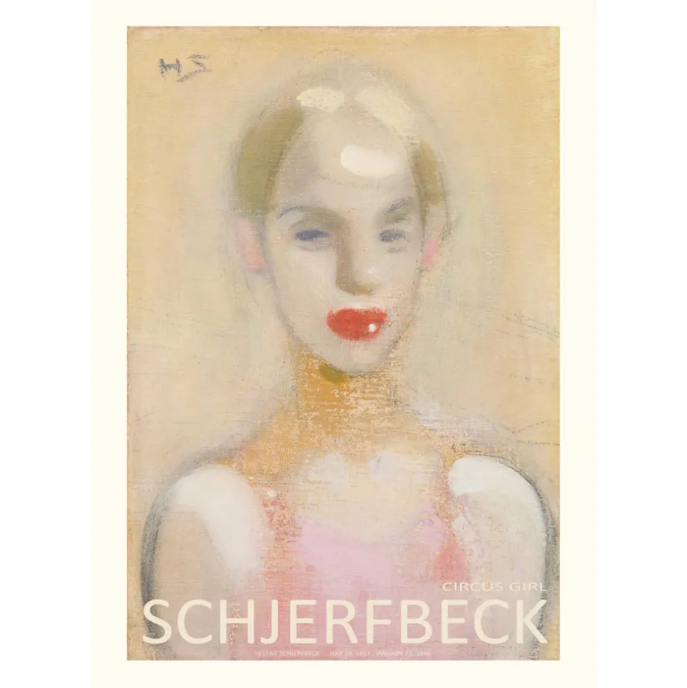 Plakat Cirkus Girl 50x70 cm.